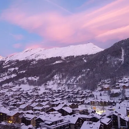 Panoramic View Flat Zermatt