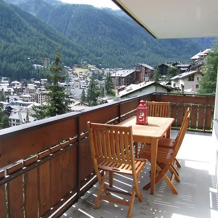 Panoramic View Flat Apartment Zermatt